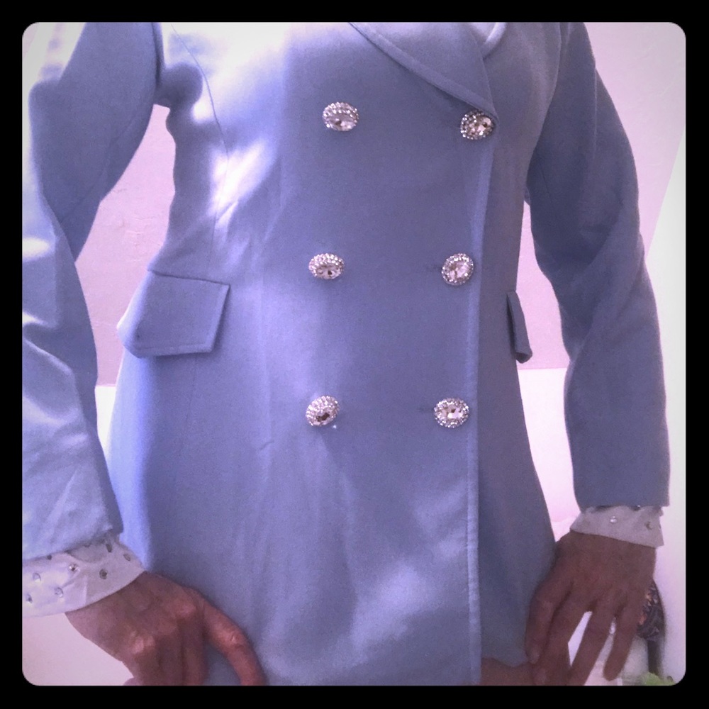 NWT Lite Blue Blazer.